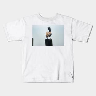 Brown Pelican of Calabash Kids T-Shirt